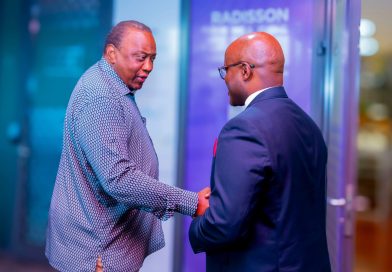 Minisitire Nduhungirahe yagiranye ibiganiro na H.E Kenyata uri mu Rwanda